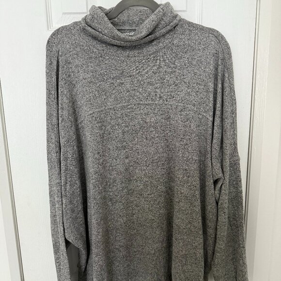 Aerie Relaxed Fit Turtleneck Shirt - Picture 1 of 4